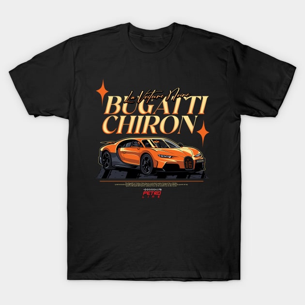 Bugatti chiron T-Shirt by Neron Art